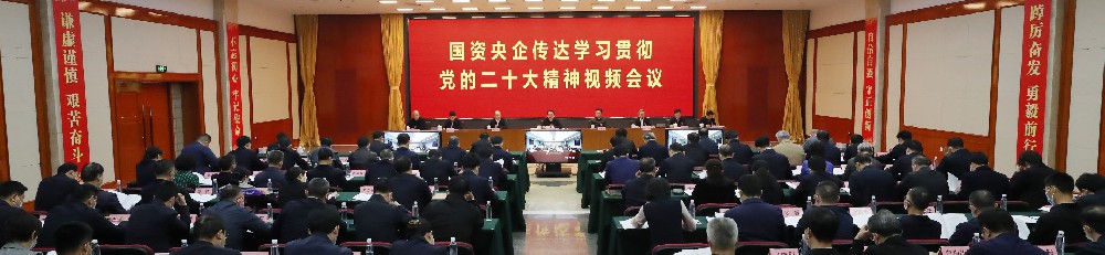 国资委党委召建国资央企通报学习贯彻党的二十大心灵视频会议