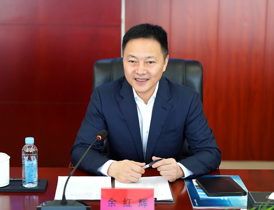 余红辉会见满洲里市委常委、、、扎赉诺尔区委书记齐善剑一行