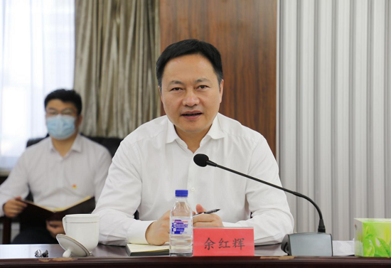 余红辉到中国林产品公司发展主题教育专题调研